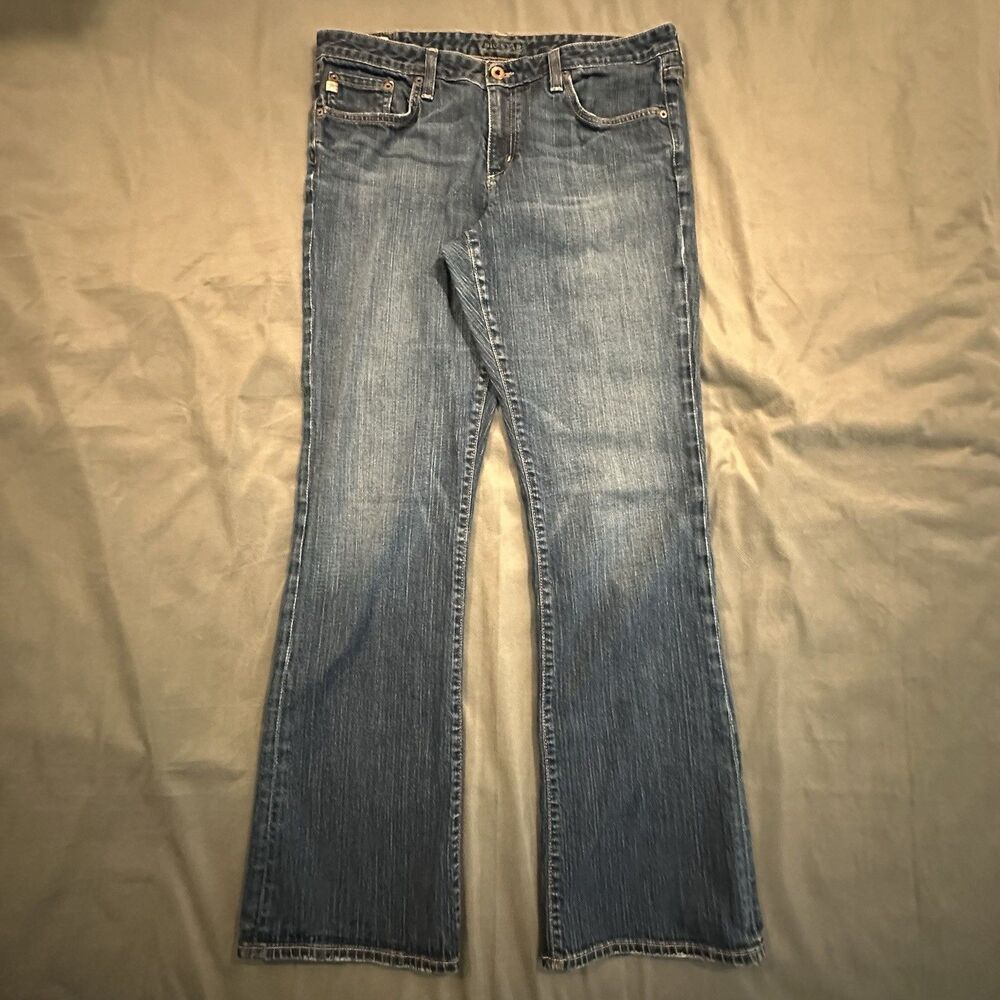 Vintage Big Star Jeans Lou Easy Boot Flare Jeans Womens 32R Made In USA Y2K